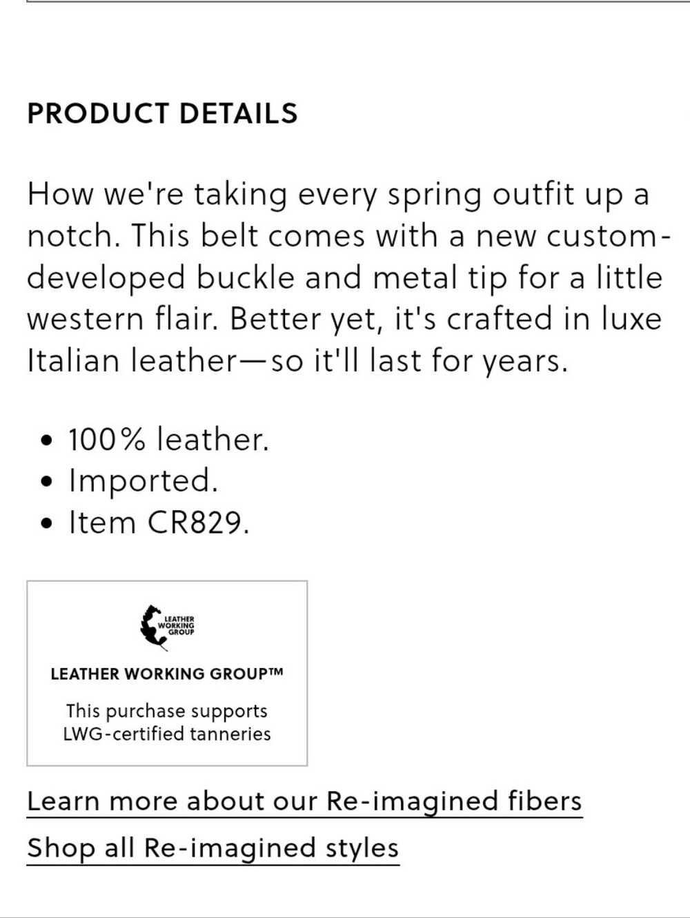 J. Crew Western Buckle Belt in Italian Leather - brown - Picture 3 of 9